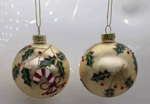 Christmas tree Glass bauble