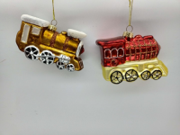 Chritmas Glass Train